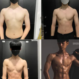 남성 다이어트 바디프로필