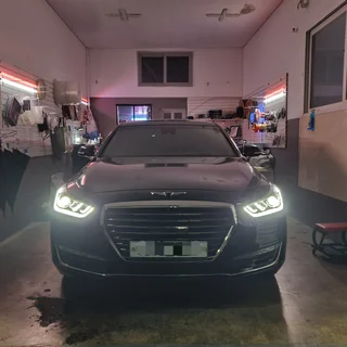 제네시스 EQ900 리무진 실내 엠비언트 무드등