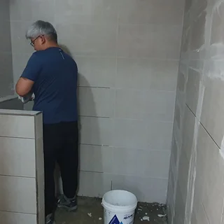 주택 욕실 전체 리모델링 작업