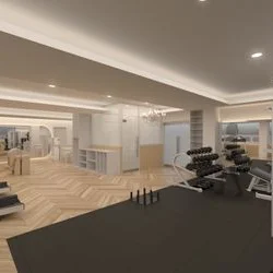 피트니스 센터 - 3D/도면