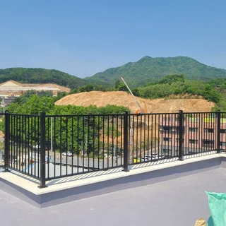 남양주 교회 옥상 난간대 핸드레일
