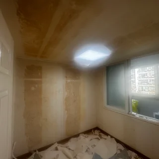 분당 야탑청구마을 전체도배 및 장판 시공현장