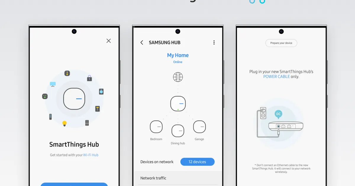 [Samsung]SmartThings Hub UI / 패스바이 스튜디오 - 숨고, 숨은고수