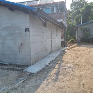 합성목재 담장설치