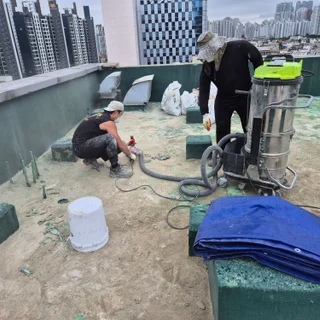 빌딩 기계실 옥탑 복합방수