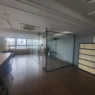 [송파] 강화유리 칸막이 철거 