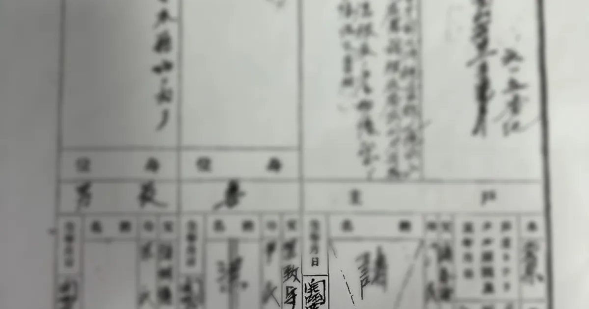 헌종3년 (조선개국 444년, 서기1836년)생이 호적 / 朴泰熩태호(漢文이체자肉筆폐쇄등기부族譜제적부詩文판독전문) - 숨고, 숨은고수
