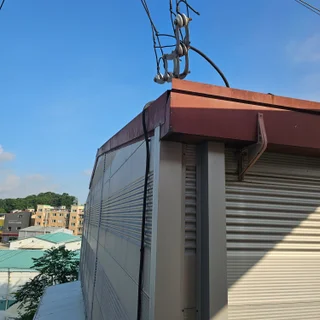 파주60평 공장 누수코킹 작업