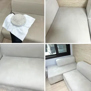 4인 소파 묵은 때 클리닝