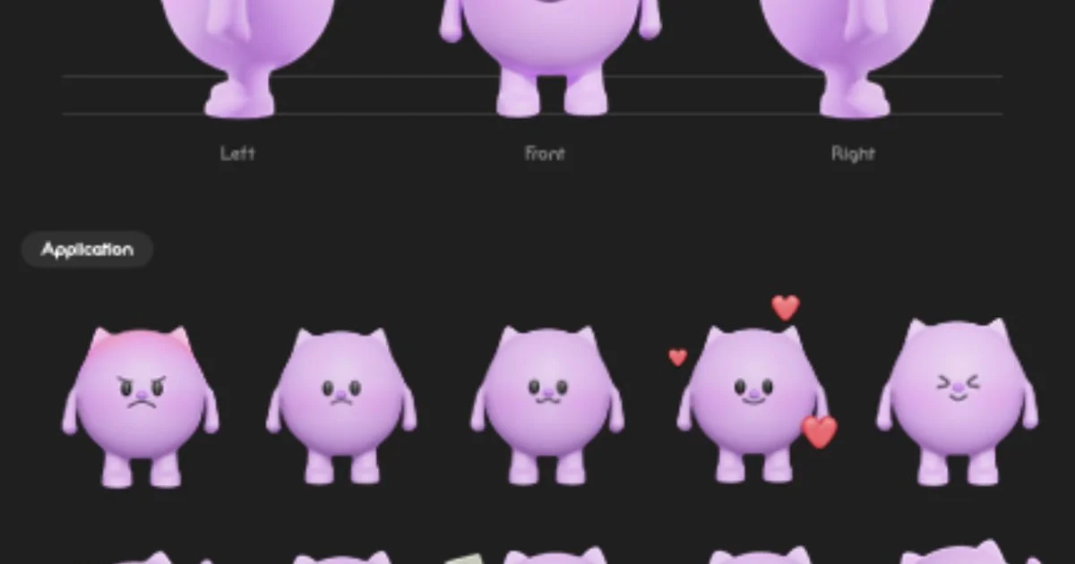 3D 캐릭터 디자인 / 워쳐즈 디자인 - 숨고, 숨은고수 3D 캐릭터 디자인