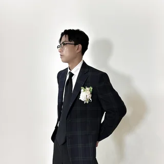 아틀리에보은 정장 대여 - 블랙와치 재킷