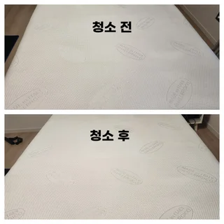 매트리스 퀸사이즈 땀얼룩 제거