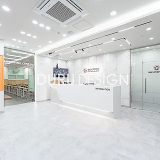 100평대 수학학원 인테리어