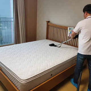 평택/장안동 킹 매트리스 건신+습식+스팀 오줌얼룩 제거