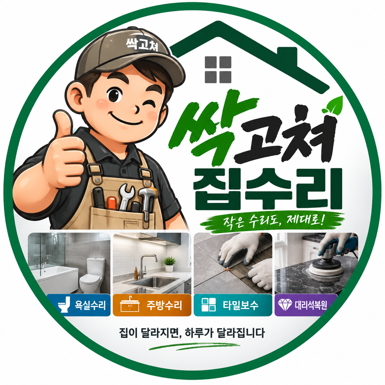 싹고쳐집수리 고수 프로필