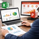 PPT 및 Excel 디자인  보고서 제작 전문가