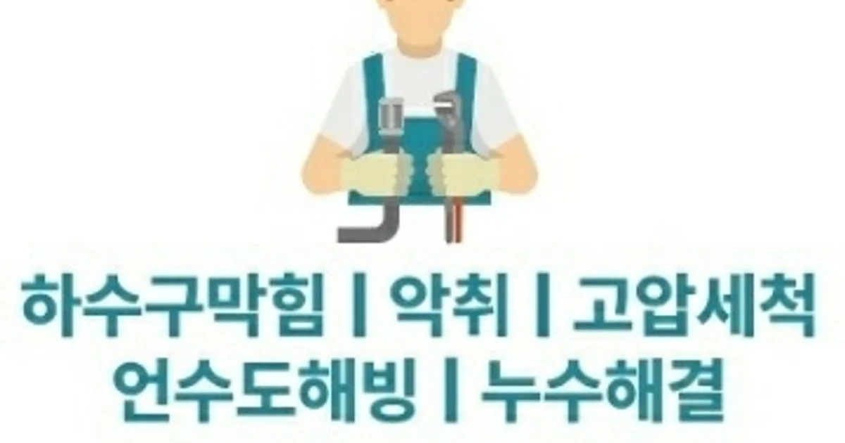 청년 하수구 마왕 고수의 하수구 청소 서비스, 서울 강남구 - 숨고, 숨은고수 청년 하수구 마왕 고수의 하수구 청소 서비스, 서울 강남구